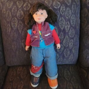 Vintage 80’s 20” Punky Brewster Doll Gallon NBC TV Series Soliel Noon Frye 1984